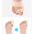 Bunion Reusable Toe Separator Sleeve Foot Care Pain Relief Toe Corrector