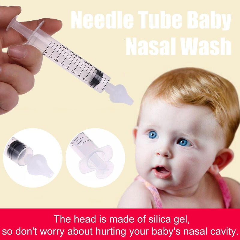 Baby Cleaner Nasal Aspirator Nursing 10ML Children's Nose Syringe Nasal J7D9