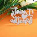 Metal Cutting Dies Stencils DIY Scrapbooking Letters Embossing Album Card M