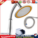 Adjustable High Pressure Water Saving Perforated Shower Head Set (6in) Newly