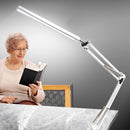 LED Folding Long Arm Eye Protection Reading Study Desk Light (12W White) Newly