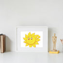 Hand Painted Artwork DIY Warm Sun Painting By Numbers Digital Oil Art Picture