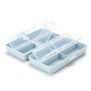 Multi-grids Nail Art Tool Empty Storage Box Nail Polish Head File Plastic Case