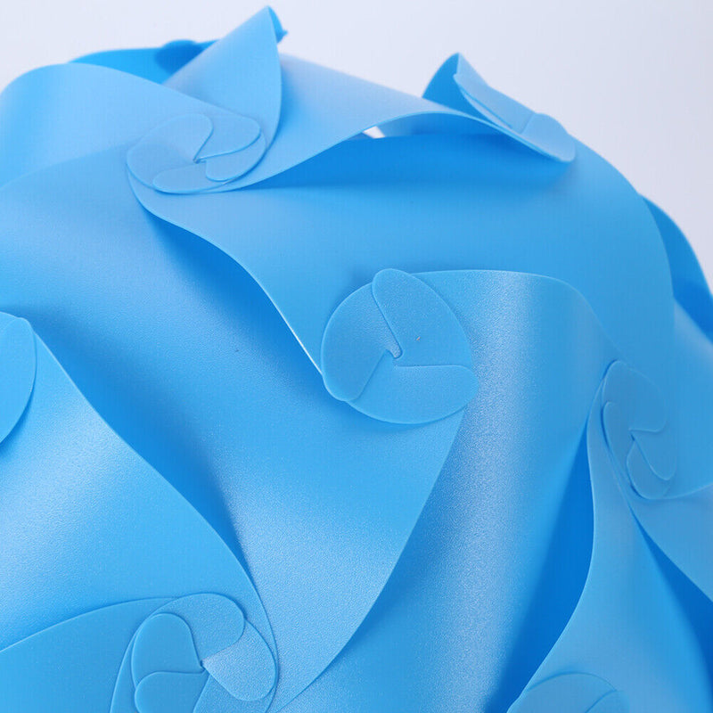 Modern Pendant Lights Bedroom Hanging Lamp Nordic Lampshade Holder (Blue) Newly