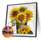 Sunflower 5D DIY Full Drill Diamond Painting Embroidery Kits Cross Stitch Newly