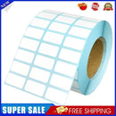Waterproof Adhesive Thermal Paper Label Blank Print Stickers (5000pcs/Roll)