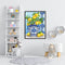 Frameless Oil Paint By Numbers DIY Lemon Picture Craft Kit for Home Living Ro