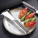 Practical Fruit Carving Knifes Triangle Shape Vegetable Slicer for Restaurant