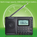 AM FM SW Portable Pocket USB Radio HiFi Radio Bluetooth - Compatible for TF Card