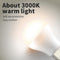 USB Night Bulb Portable Small Book Lamps LED Reading Light (Warm Light) Newly