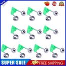 10pcs Fishing Bite Alarms Rod Bell Ring Outdoor Night Fishing Tackle Accessories