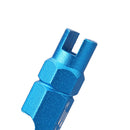 Bicycle Tire Wrench American French Valve Core Disassembly Tool (Blue) Newly