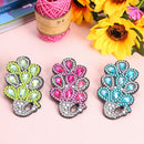 3pcs Peafowl DIY Full Drill Diamond Painting Hairpin Elegant Girls Hair Clips