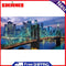City Bridge Night Oil Paint By Numbers DIY Home Decoration Gift Wall Picture Kit