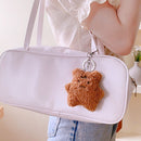 Cute Bag Pendant Girl Decoration Bear Key Ring Keychain Plush