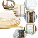 Soundproof Rubber Weather Strips Window Door Foam Seal Strip Draught Excluder