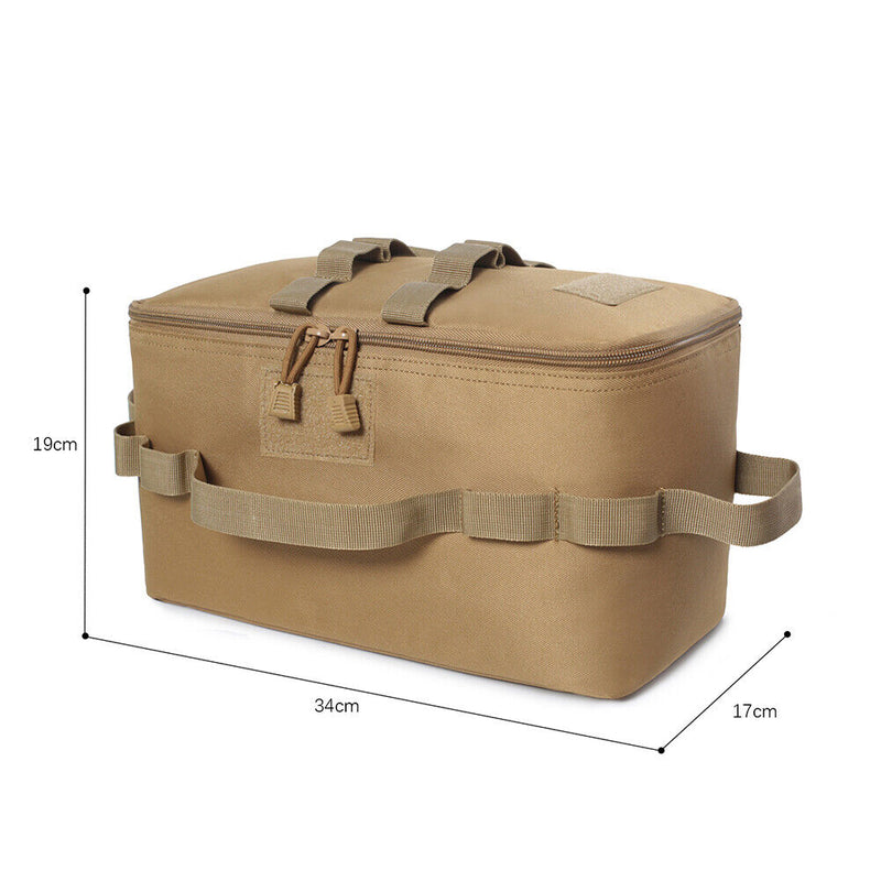 Outdoor Camping Gas Tank Storage Bag 600D Oxford Ground Nail Cookware Holde