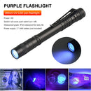 365nm LED UV Penlight Portable Ultra Violet Flashlight Torch for Money Dete