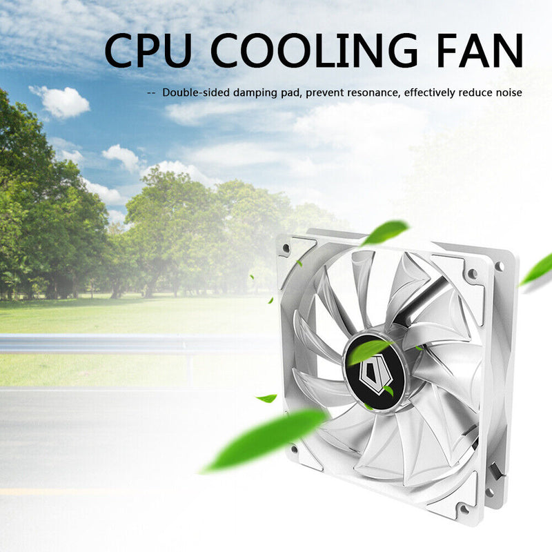 ID-COOLING XF-12025 120mm Cooler Fan 4Pin Radiator for PC Case CPU Water Cooling