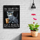 5D Diamond Painting Words Cat Full Square Drill Rhinestone DIY Home Decorat