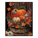 Full Embroidery 3 Beaches Kit Pumpkin Bird Counted 11CT DIY Cross Stitch Artwork