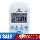 M50 Professional LCD Clip-on Digital Tuner Metronome for Guitar Piano White