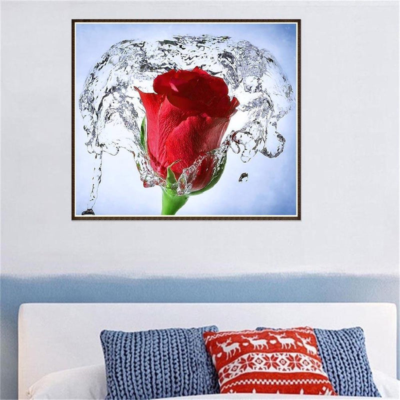 5D Round Diamond Embroidery DIY Needlework Cross Stitch Mosaic Art Craft