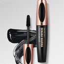 4D Silk Fiber Eyelash Mascara Waterproof Length Thick Long Lasting Smudge-Proof