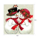 5D Diamond Painting Christmas Snowman Embroidery Cross Stitch Home Decor Newly