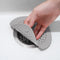 Kitchen Sink Strainer & Bathroom Shower Sink Stopper Covers (Dark Grey)