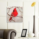 Bird on Branch Oil Paint By Numbers Kit DIY Acrylic Painting on Canvas Frameless