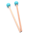 1 Pair Tongue Drum Mallet Marimba Percussion Instrument Drumstick (Blue) Newly