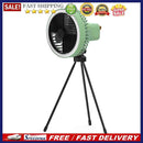 Multifunctional Mini Fan with Tripod Light Desktop for Outdoor Camping Ceiling