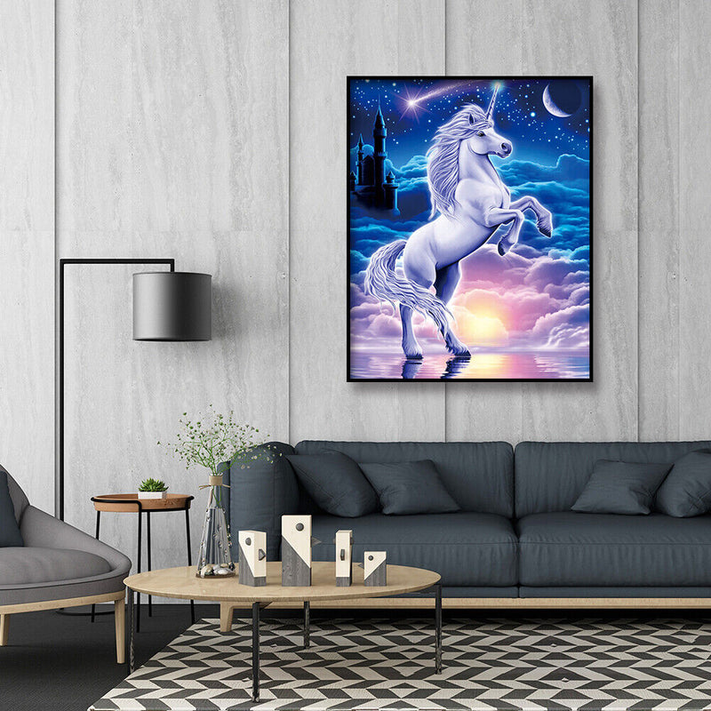 Cartoon Horse Diamond Painting 5D DIY Full Square Drill Mosaic Handmade Wall Art