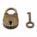 Suitcase Mini Diary Protector Security Tool Lock with Key Padlock Metal Bear