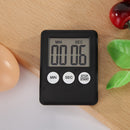 LCD Digital Timer Kitchen Cooking Count-down Up Clock Alarm Reminder(Black)