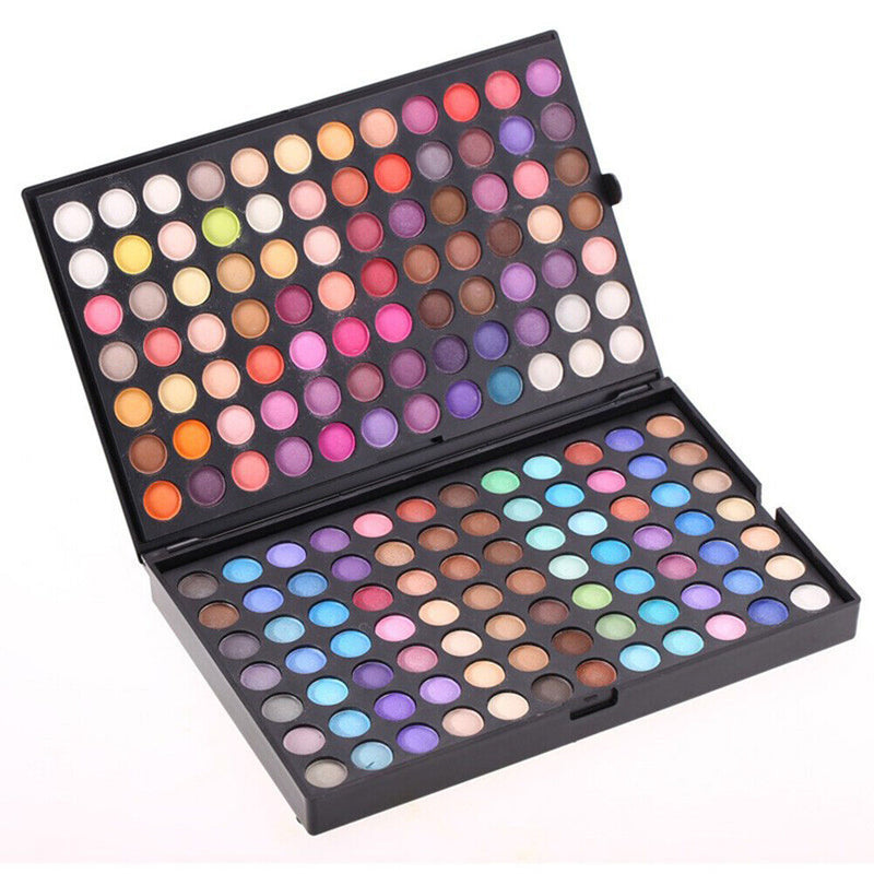 252 Color Eyeshadow Mat Shimmer Palette Blush Mineral Shine Diamond Powder