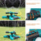360 Degree Automatic Garden Sprinklers System Rotary Three Nozzle Arm Pipe