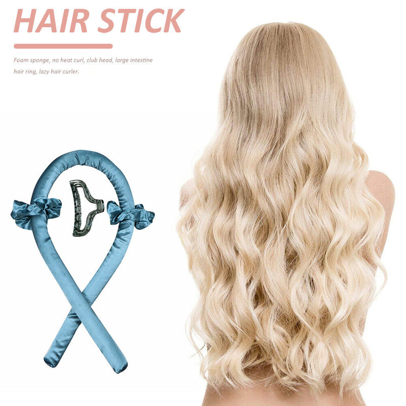 Sponge Hair Roller No Heat Hair Wave Curler Rod Sleep Hairdressing Tool (7)