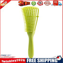 Detangling Hair Brush Massage Wet HairComb Detangler Hairbrush (Olive Green
