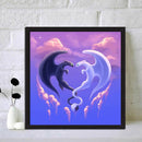 5D Full Round Drill Mosaic Craft DIY Cartoon Diamond Painting Rhinestone Pi