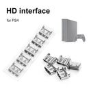 5pcs Port Repair Parts HDMI-Compatible Port Replacement for PS4 Console