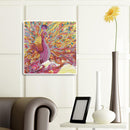 5D Diamond Painting Peacock Partial Special Shape Drill Wall DIY (UP270) Newly