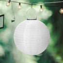 8pcs LED Solar Lantern Lamp Waterproof Outdoor Hanging Light Festival Decor