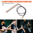 Folk Acoustic Guitar Piezo Pickup Bar Musical Instrument Guitar Part Accessories