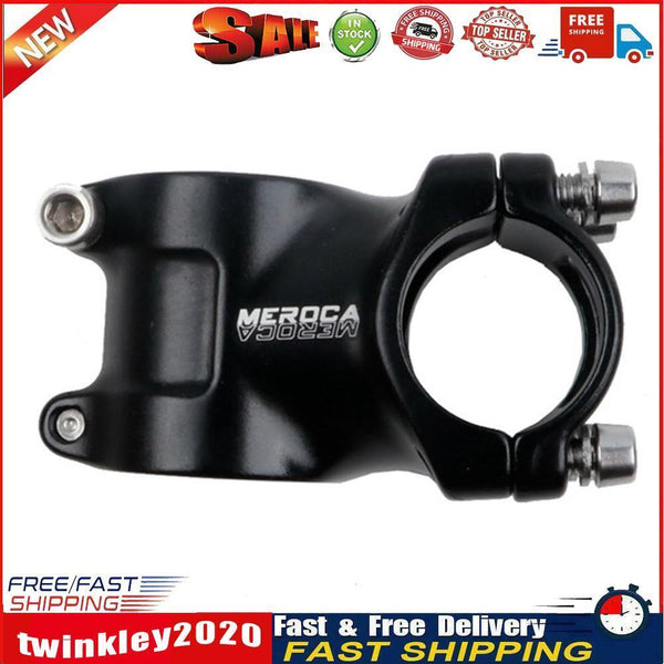 Folding Balance Bike Handlebar Stem 25.4x35mm Bicycle Short Stems (Black) Newly