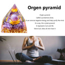 Crystal Orgonite Pyramid Healing Energy Reiki Chakra Home Office Decor (D) Newly