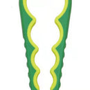 4 in 1 Lid Jar Opener Nonslip Can Bottle Opener Kitchen Tool (Green Yellow)