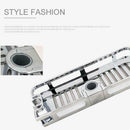 Shower Shelf Rectangle Detachable Lifting Storage Tray Holder Bath Plastic I7P7