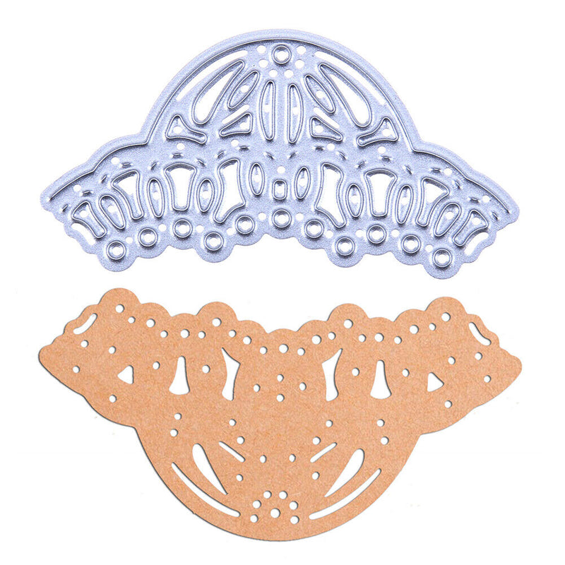 Metal DIY Paper Card Cutting Dies Stencil Edge Flower Scrapbooking Template